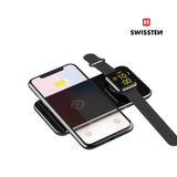 Carregador Wireless (2 em 1) 10W Swissten - ISELL & REPAIR