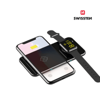 Carregador Wireless (2 em 1) 10W Swissten - ISELL & REPAIR