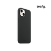 Capa Liquid Silicone Black para iPhone Tecfy