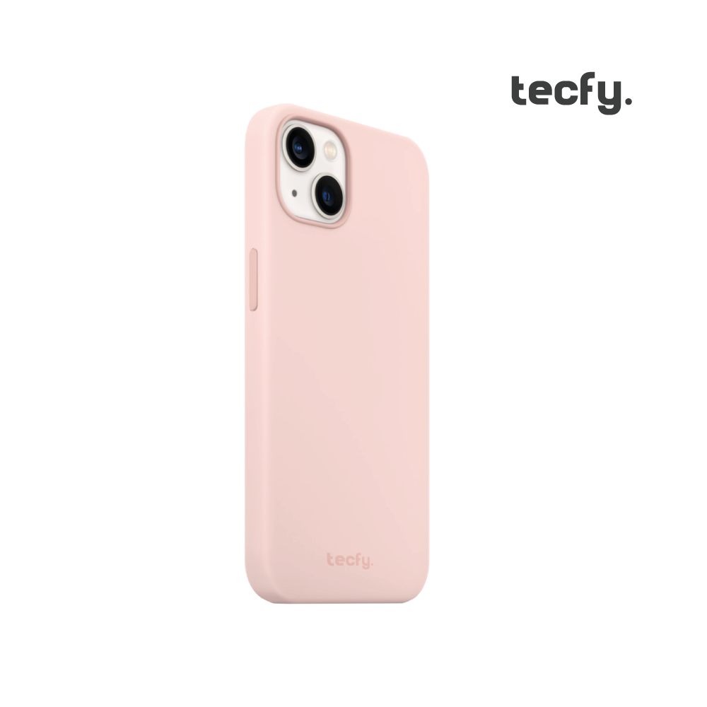 Capa Liquid Silicone Pink para iPhone Tecfy