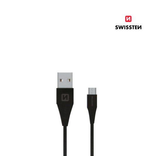 Cabo 1.2M Textile USB para Micro USB Swissten