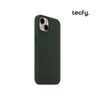 Capa Liquid Silicone Green para iPhone Tecfy
